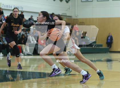 Thumbnail 3 in Archbishop Riordan vs. McClatchy (Sabrina Ionescu Showcase) photogallery.