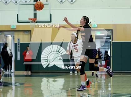 Thumbnail 3 in Archbishop Riordan vs. McClatchy (Sabrina Ionescu Showcase) photogallery.