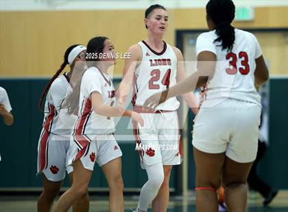 Thumbnail 2 in Archbishop Riordan vs. McClatchy (Sabrina Ionescu Showcase) photogallery.