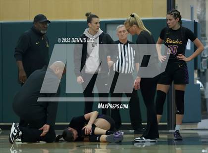 Thumbnail 1 in Archbishop Riordan vs. McClatchy (Sabrina Ionescu Showcase) photogallery.