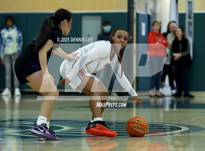 Thumbnail 2 in Archbishop Riordan vs. McClatchy (Sabrina Ionescu Showcase) photogallery.