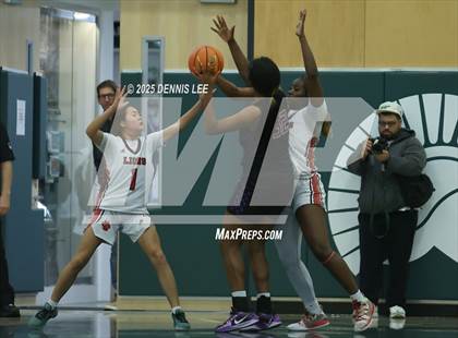Thumbnail 1 in Archbishop Riordan vs. McClatchy (Sabrina Ionescu Showcase) photogallery.