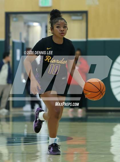 Thumbnail 1 in Archbishop Riordan vs. McClatchy (Sabrina Ionescu Showcase) photogallery.