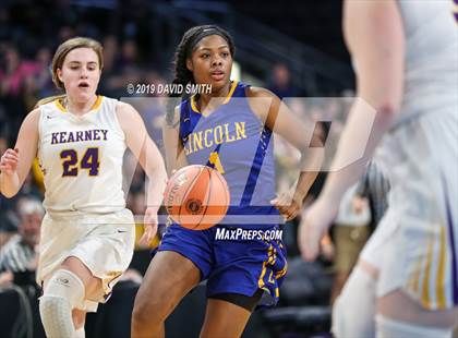 Thumbnail 1 in Kearney vs. Lincoln College Prep (MSHSAA Class 4 Quarterfinal) photogallery.
