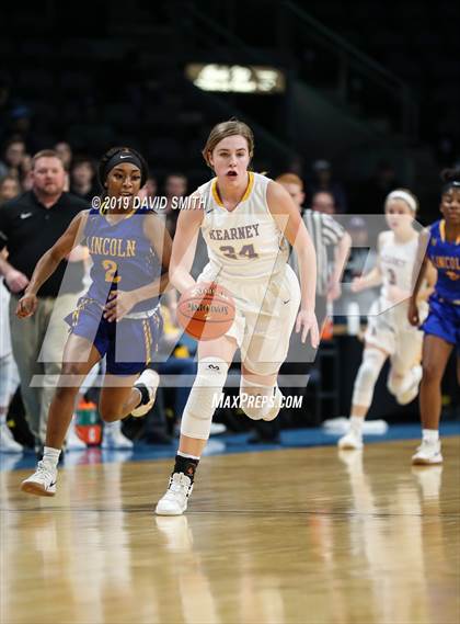 Thumbnail 1 in Kearney vs. Lincoln College Prep (MSHSAA Class 4 Quarterfinal) photogallery.