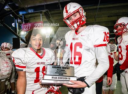 Thumbnail 3 in Melrose vs. Plymouth South (MIAA Division IV State Final) photogallery.