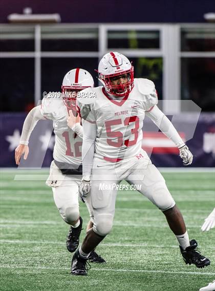 Thumbnail 2 in Melrose vs. Plymouth South (MIAA Division IV State Final) photogallery.