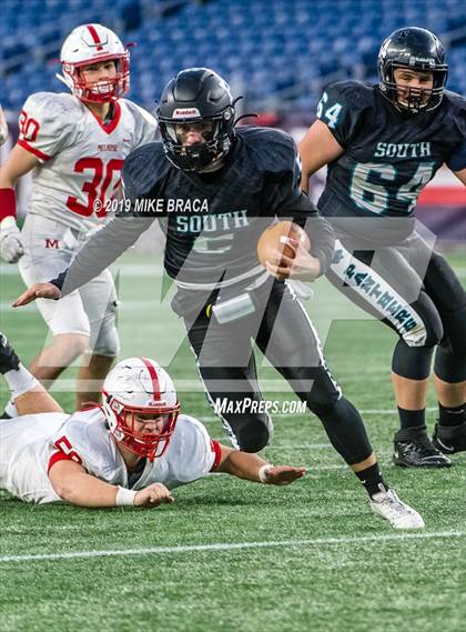 Thumbnail 3 in Melrose vs. Plymouth South (MIAA Division IV State Final) photogallery.