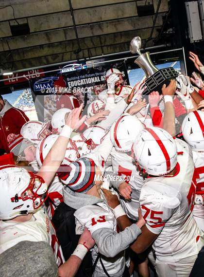 Thumbnail 2 in Melrose vs. Plymouth South (MIAA Division IV State Final) photogallery.