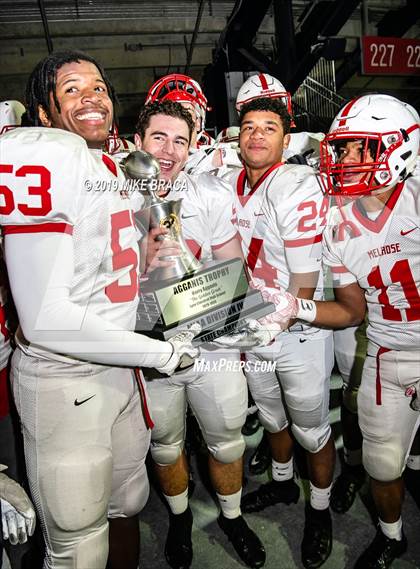 Thumbnail 1 in Melrose vs. Plymouth South (MIAA Division IV State Final) photogallery.