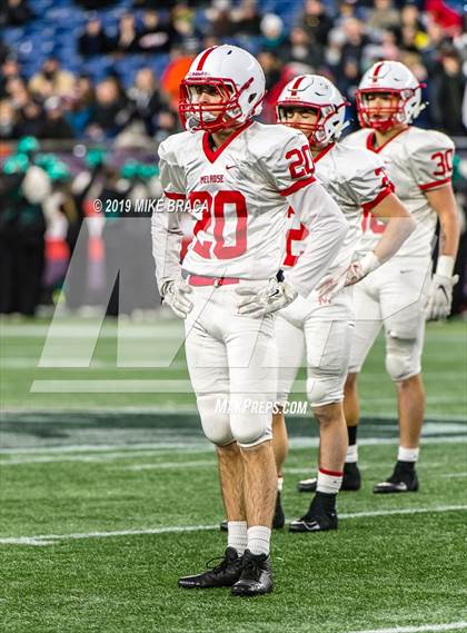 Thumbnail 1 in Melrose vs. Plymouth South (MIAA Division IV State Final) photogallery.