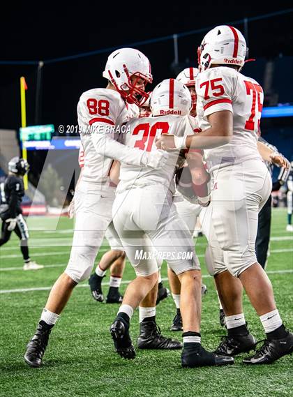 Thumbnail 2 in Melrose vs. Plymouth South (MIAA Division IV State Final) photogallery.