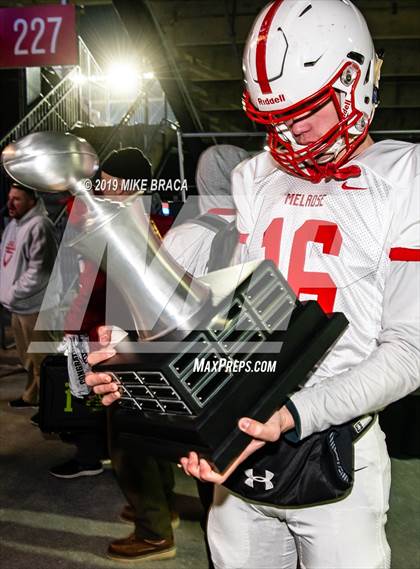Thumbnail 1 in Melrose vs. Plymouth South (MIAA Division IV State Final) photogallery.