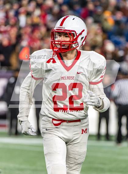Thumbnail 3 in Melrose vs. Plymouth South (MIAA Division IV State Final) photogallery.