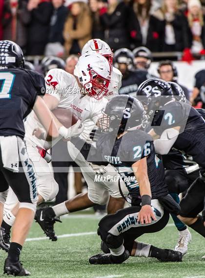 Thumbnail 1 in Melrose vs. Plymouth South (MIAA Division IV State Final) photogallery.