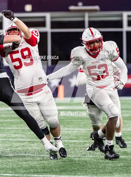 Thumbnail 1 in Melrose vs. Plymouth South (MIAA Division IV State Final) photogallery.