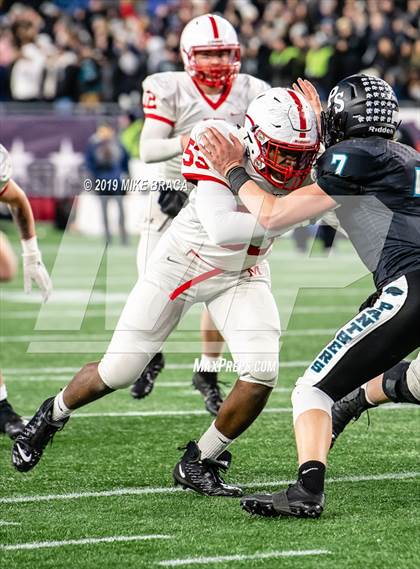 Thumbnail 2 in Melrose vs. Plymouth South (MIAA Division IV State Final) photogallery.