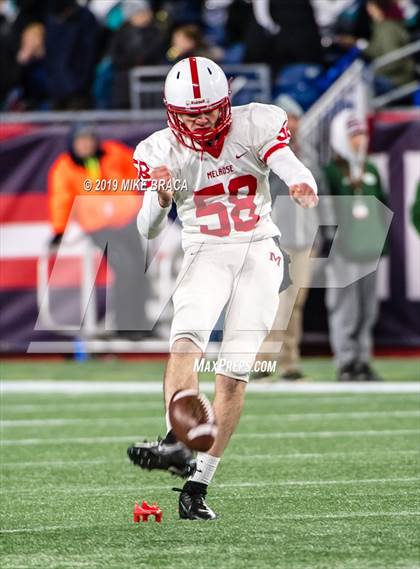 Thumbnail 2 in Melrose vs. Plymouth South (MIAA Division IV State Final) photogallery.