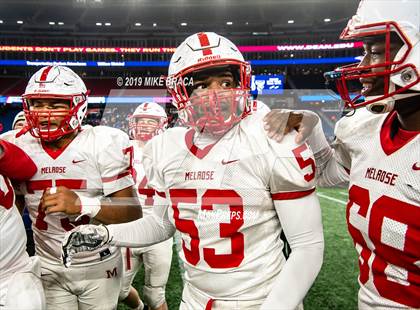 Thumbnail 3 in Melrose vs. Plymouth South (MIAA Division IV State Final) photogallery.