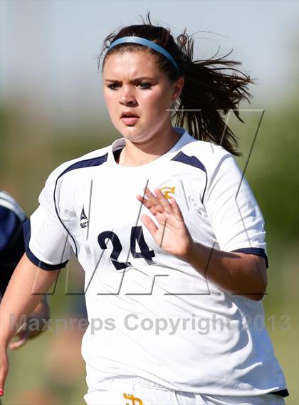 Thumbnail 3 in St. Pius X vs Saxony Lutheran (MSHSAA Class 1 District 1 Final) photogallery.