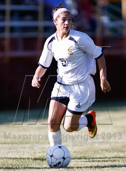 Thumbnail 2 in St. Pius X vs Saxony Lutheran (MSHSAA Class 1 District 1 Final) photogallery.