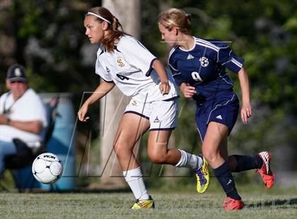 Thumbnail 1 in St. Pius X vs Saxony Lutheran (MSHSAA Class 1 District 1 Final) photogallery.