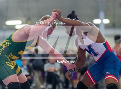 Thumbnail 2 in Manhattan vs. Gretna (Flatwater Fracas Wrestling Tournament) photogallery.