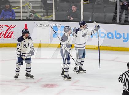 Thumbnail 2 in St. John's Prep vs Winchester (MIAA Division 1 Final) photogallery.