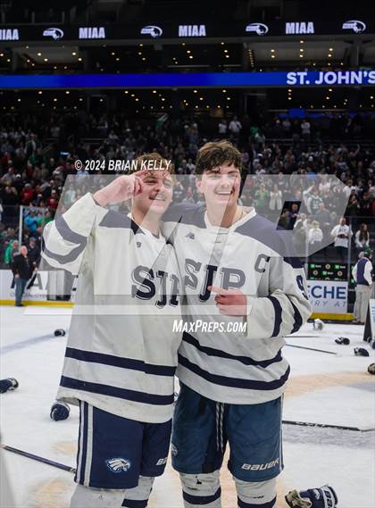 Thumbnail 1 in St. John's Prep vs Winchester (MIAA Division 1 Final) photogallery.