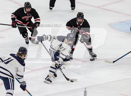 Thumbnail 2 in St. John's Prep vs Winchester (MIAA Division 1 Final) photogallery.