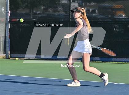 Thumbnail 1 in Miami vs Slidell (UIL 1A Girls Singles State Finals) photogallery.