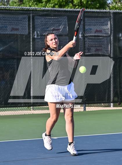 Thumbnail 1 in Miami vs Slidell (UIL 1A Girls Singles State Finals) photogallery.