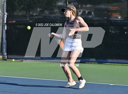 Thumbnail 3 in Miami vs Slidell (UIL 1A Girls Singles State Finals) photogallery.