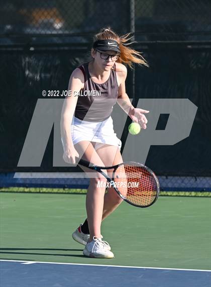 Thumbnail 1 in Miami vs Slidell (UIL 1A Girls Singles State Finals) photogallery.