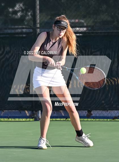 Thumbnail 1 in Miami vs Slidell (UIL 1A Girls Singles State Finals) photogallery.