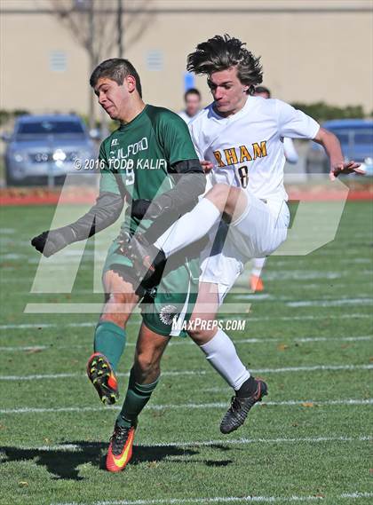 Thumbnail 2 in Guilford vs. RHAM (CIAC Class L Quarterfinal) photogallery.