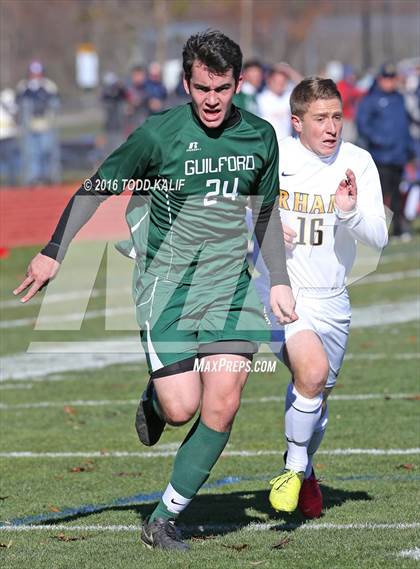 Thumbnail 3 in Guilford vs. RHAM (CIAC Class L Quarterfinal) photogallery.