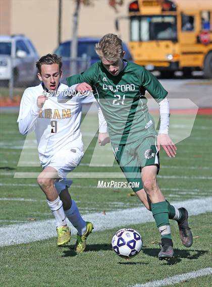 Thumbnail 1 in Guilford vs. RHAM (CIAC Class L Quarterfinal) photogallery.