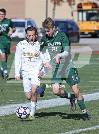 Thumbnail 2 in Guilford vs. RHAM (CIAC Class L Quarterfinal) photogallery.