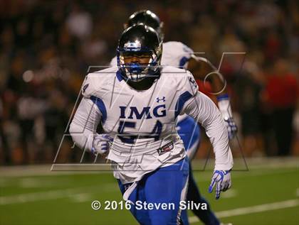 Thumbnail 3 in Centennial vs. IMG Academy (2016 Honor Bowl) photogallery.