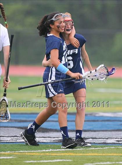 Thumbnail 1 in Ridgewood vs Immaculate Heart Academy (Bergen County Tournament) photogallery.