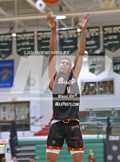 Thumbnail 2 in Michigan vs Wisconsin (Midwest All-Star Challenge) photogallery.