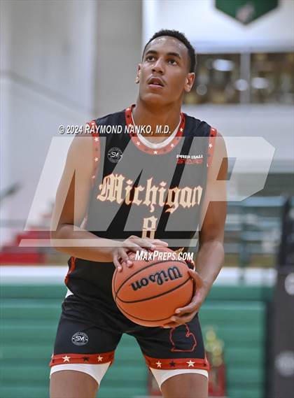 Thumbnail 3 in Michigan vs Wisconsin (Midwest All-Star Challenge) photogallery.