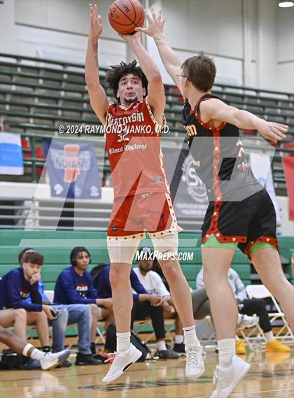 Thumbnail 3 in Michigan vs Wisconsin (Midwest All-Star Challenge) photogallery.