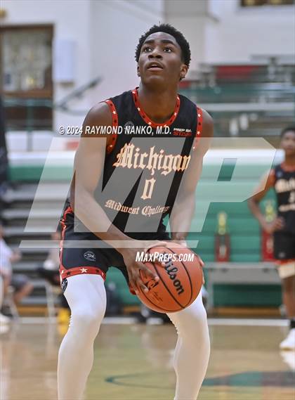 Thumbnail 1 in Michigan vs Wisconsin (Midwest All-Star Challenge) photogallery.