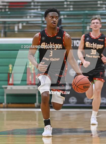 Thumbnail 1 in Michigan vs Wisconsin (Midwest All-Star Challenge) photogallery.