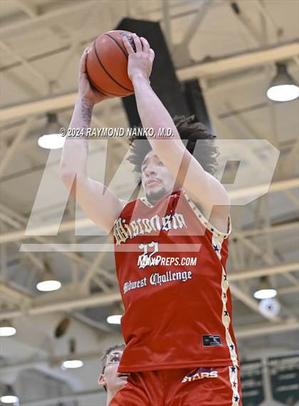 Thumbnail 1 in Michigan vs Wisconsin (Midwest All-Star Challenge) photogallery.