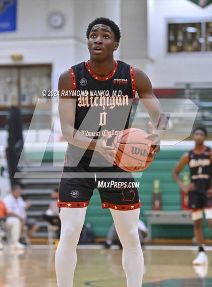 Thumbnail 1 in Michigan vs Wisconsin (Midwest All-Star Challenge) photogallery.
