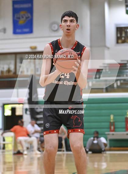 Thumbnail 1 in Michigan vs Wisconsin (Midwest All-Star Challenge) photogallery.
