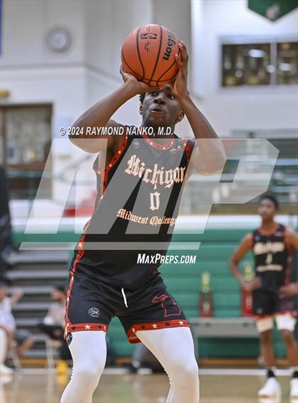 Thumbnail 2 in Michigan vs Wisconsin (Midwest All-Star Challenge) photogallery.
